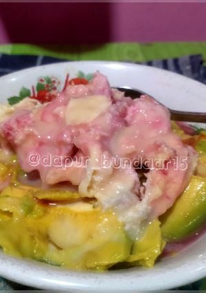 Foto resep Es alpukat durian