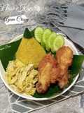 Nasi Kuning Ayam Crispy