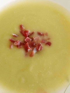 Una foto de Puré de calabacín