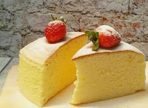 Foto resep Japanese cheese cake versi keju oles