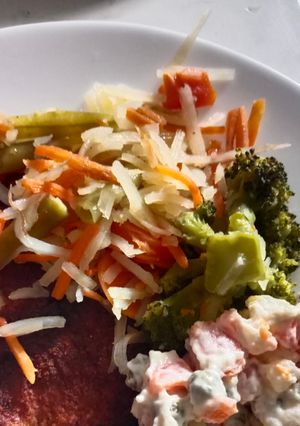 Una foto de Verduras a mi estilo