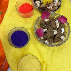 A picture of Atta Halwa.