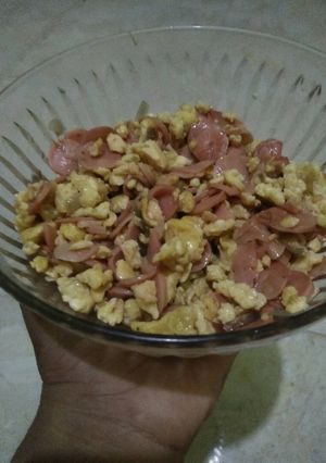 Foto resep Sosis telur saus tiram
