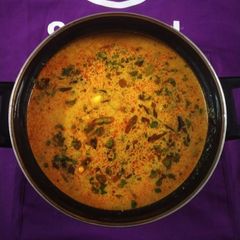 A picture of Sweetcorn in coconut gravy.