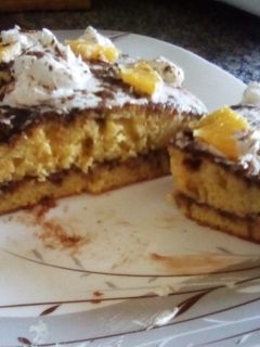 صورة لوصفة كيكة عصير البرتقال