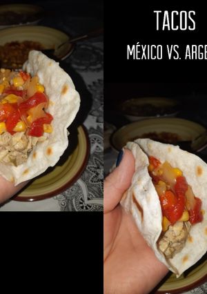 Una foto de Tacos Mexicanos vs. Argentina 🇲🇽❤🇦🇷