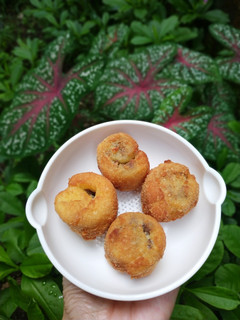 Foto resep Roti Goreng Isi Daging (Camilan MPASI)