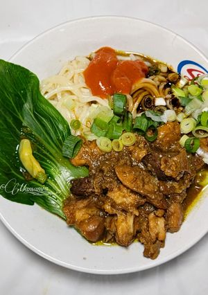 Foto resep Mie Ayam ala ala Gerobak Biru