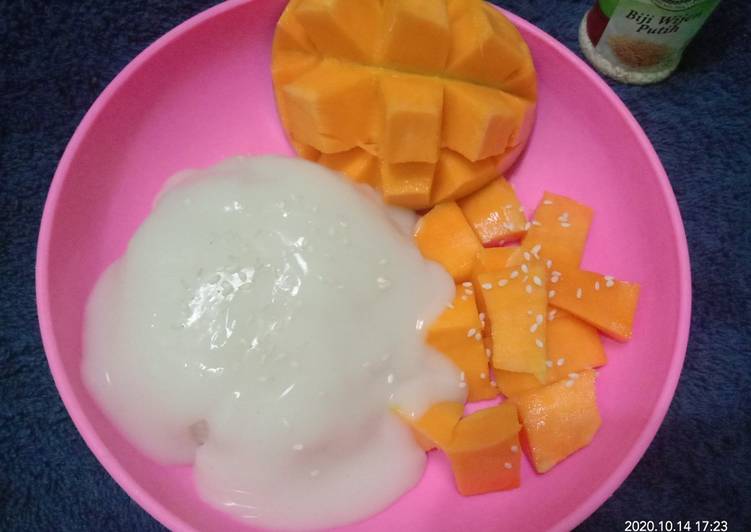 Cara Gampang Menyiapkan Mango with sticky Rice yang Bikin Ngiler