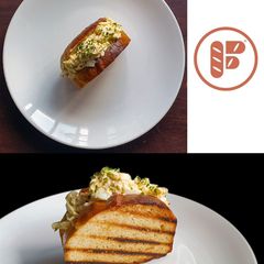 A picture of Tamago Sando | Egg Salad Sandwich.