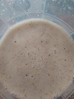 A picture of Oat meal with chia seed#oatmeal recipe.