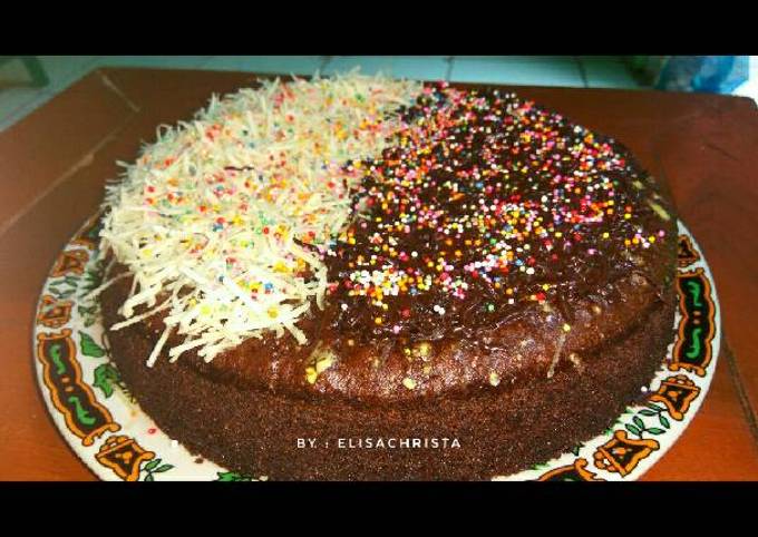 Brownies Kukus Coklat Keju [Anti Gagal]