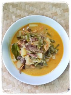 Foto resep Sayur Ketupat Daging Suwir
