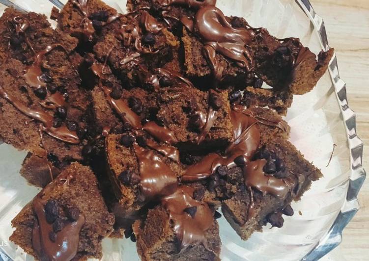 Recipe of Any-night-of-the-week Brownie (eggless)