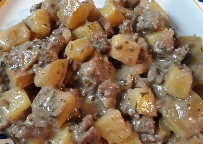 Ground Beef and Potatoes