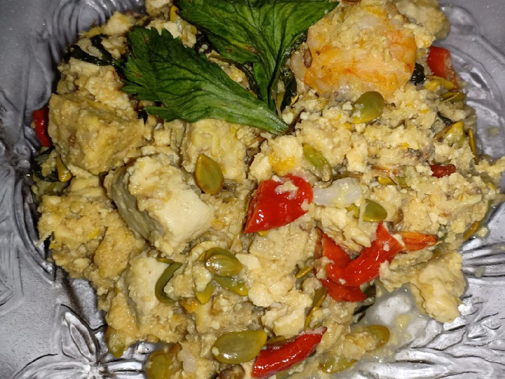 Resep Botok Tahu tempe udang simple yang Enak