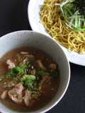 Cold Ramen Noodles With Pork Dipping Sauce