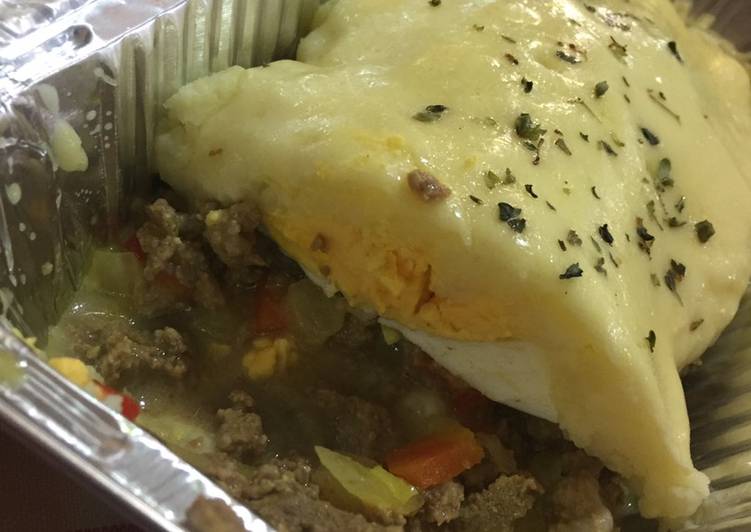 Pastel de papas, rápidas y fácil