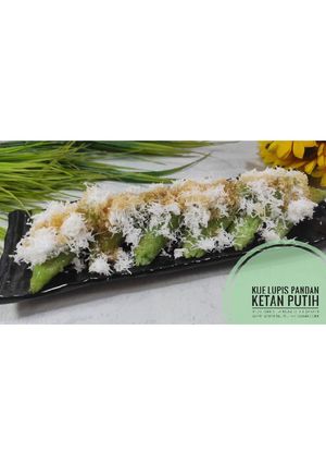 Foto resep Kue Lupis Pandan Ketan Putih