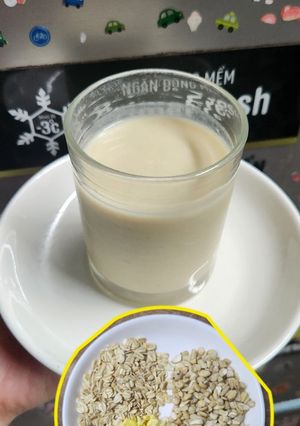 Hình của món Sữa bắp + hạt điều + yến mạch 🌽🌽🌽.