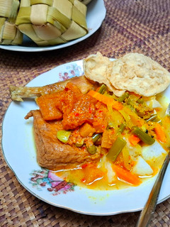 Foto resep Kuah Lontong Sayur Medan