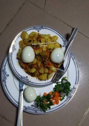A picture of Potato porridge.