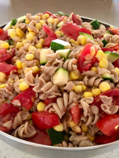 Una foto de Ensalada de crespos integrales