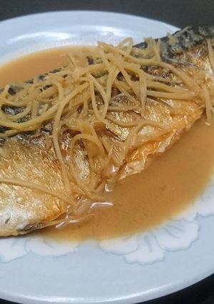 薑絲味噌鯖魚 的食譜成品照片