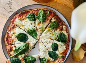 Foto principal de Pizza con harina de garbanzos 🍃🍕 🍕🍃
