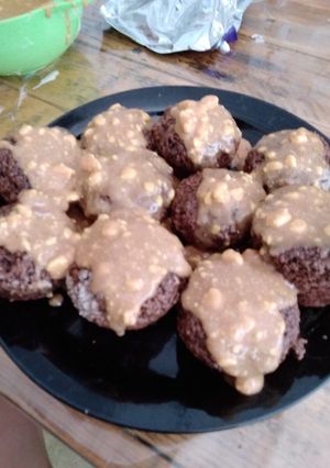 A picture of Choc rich muffins large.