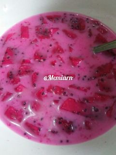 Foto resep Es Buah Naga