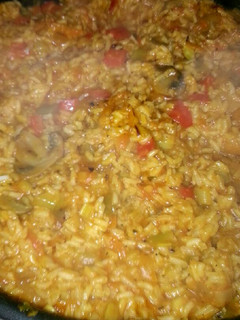 Una foto de Arroz caldoso
