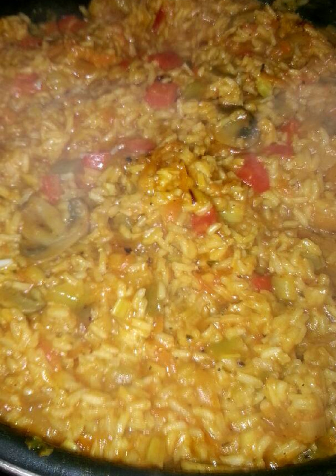 Una foto de Arroz caldoso