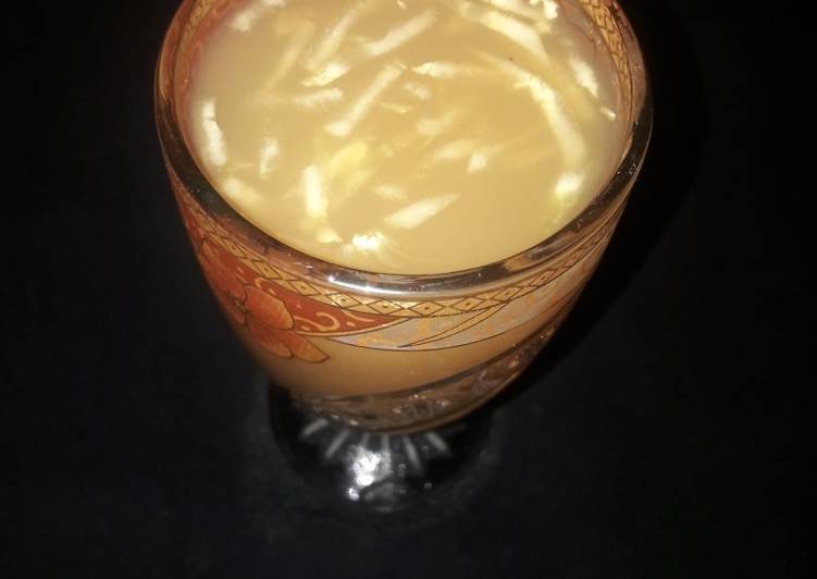 Tamarind juice with cucumber