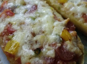 Φωτογραφία της συνταγής Γαλλική Baguette Pizza