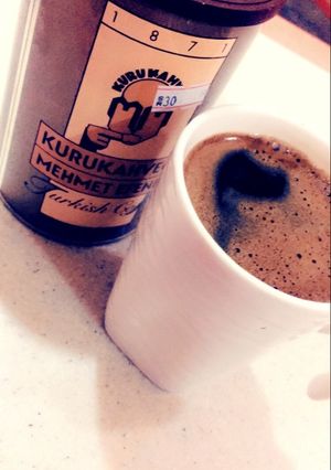 صورة لوصفة القهوة التركيه