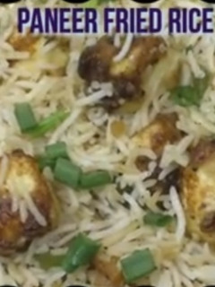 பன்னீர் பிரைட் ரைஸ்/ paneer fried rice recipe in tamil செய்முறை முக்கிய புகைப்படம்