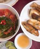 Cá điêu hồng nấu riêu (đơn giản)