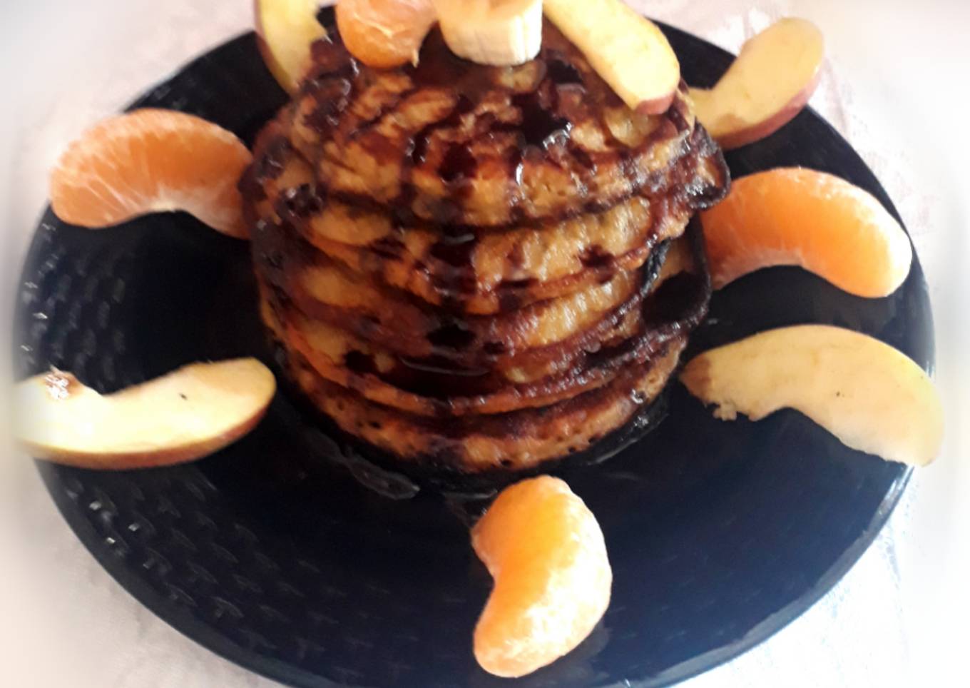 Steps to Prepare Quick Healthy Fruity Pancakes