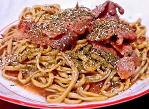 Foto resep Mie Singkong Beef Teriyaki