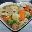 Capcay kembang kol simple