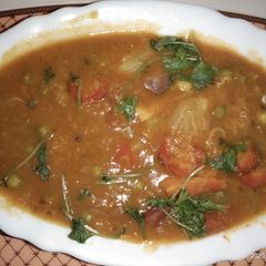 Green Peas Masoor Dal A picture of Green Peas Masoor Dal.