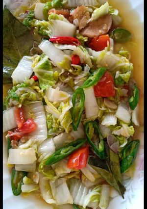 Foto resep Oseng Sawi Putih Simple & Sederhana