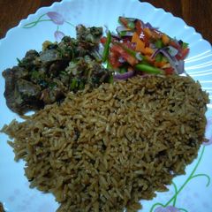 A picture of #Pilaucontest ~ Tanzania pilau.