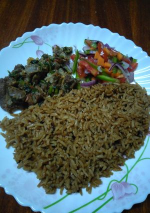 A picture of #Pilaucontest ~ Tanzania pilau.