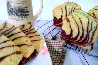 Resep Zebra Cake Putih Telur Untuk Jualan