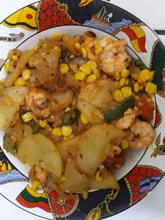 Foto resep Udang lada hitam