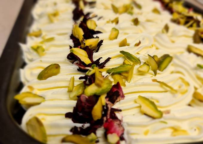 Recipe of Super Quick Milk Cake by @HalalCooks