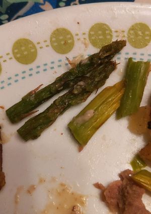 A picture of Sauteed asparagus.