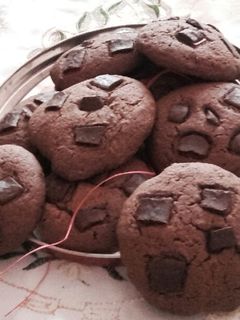 Kakaós csokis keksz 🍫🍫🍫 recept fotója